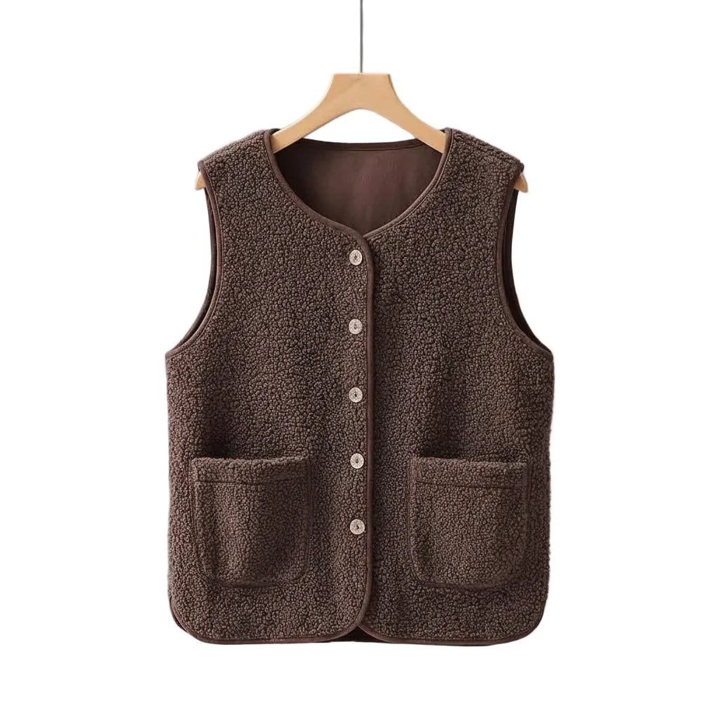 Damevest Casual Polyester Lommer | Brooklyn