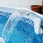 Aqualis Pool Wasserfall Düse für Aufstellpools mit Sprühfunktion