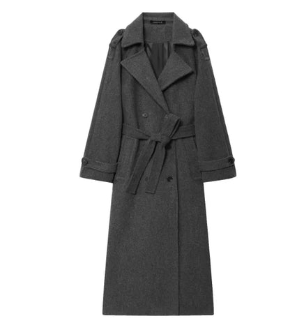 Dame Trenchcoat Klassisk Bomuld Efterår | Brinley