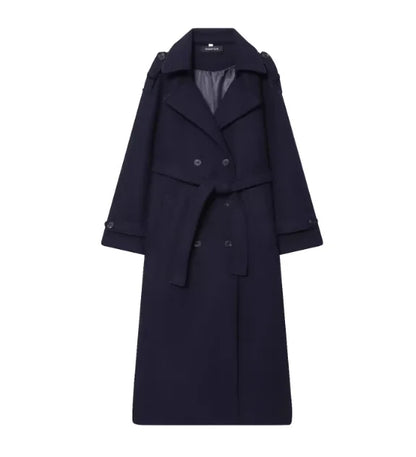 Dame Trenchcoat Klassisk Bomuld Efterår | Brinley