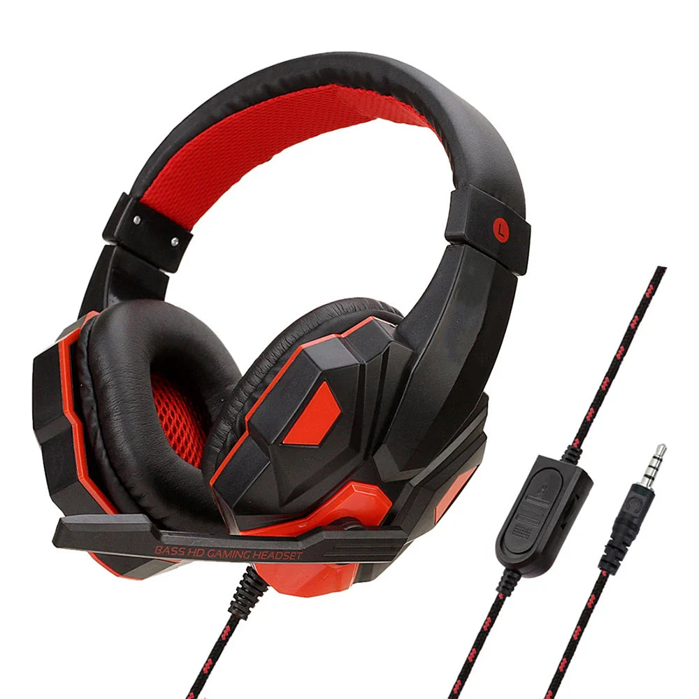 Gaming Headset 120° Justerbare og Foldbare Mikrofon| Ravelo