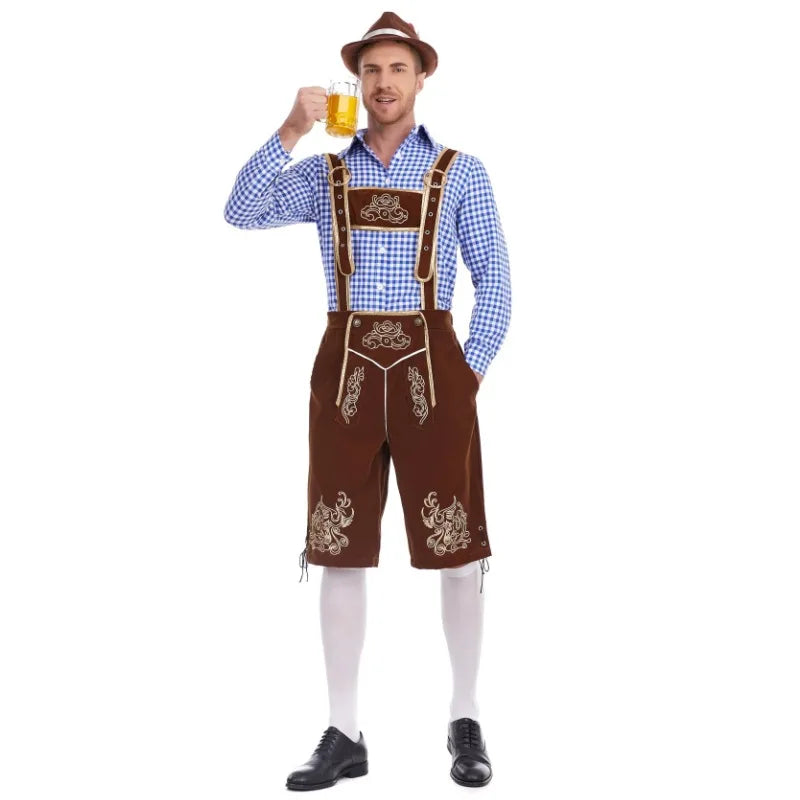 Oktoberfest Kostume Klassisk Polyester Festsæt | Dietmar