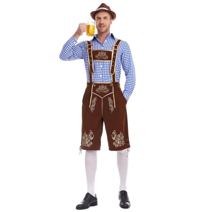 Oktoberfest Kostume Klassisk Polyester Festsæt | Dietmar
