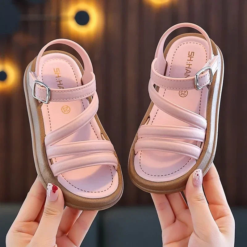 Børnesandaler Åben Velcro Komfort Sommer | Salmero