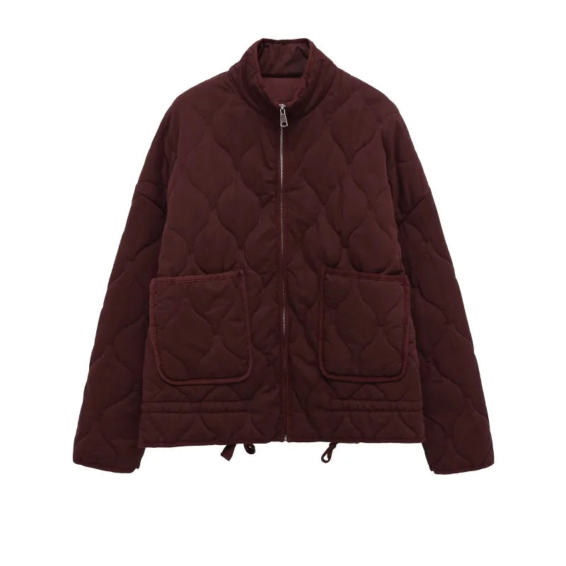 Jakke Turtleneck Wide Fit Gevoerd Herfst Winter | Zarex