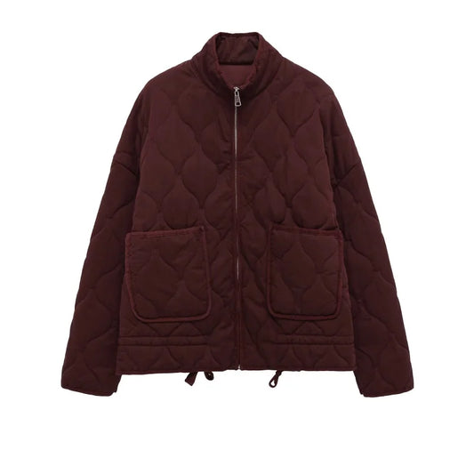 Jakke Turtleneck Wide Fit Gevoerd Herfst Winter | Zarex