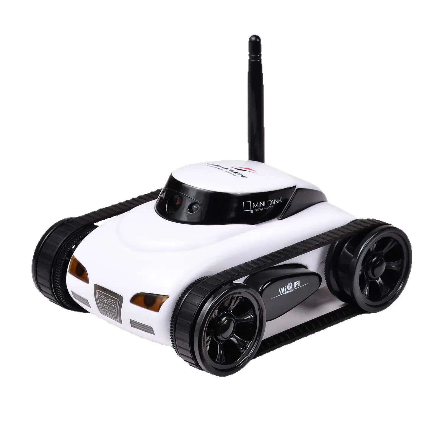 Fjernstyret bæltekøretøj med kamera og WiFi | TrackRover