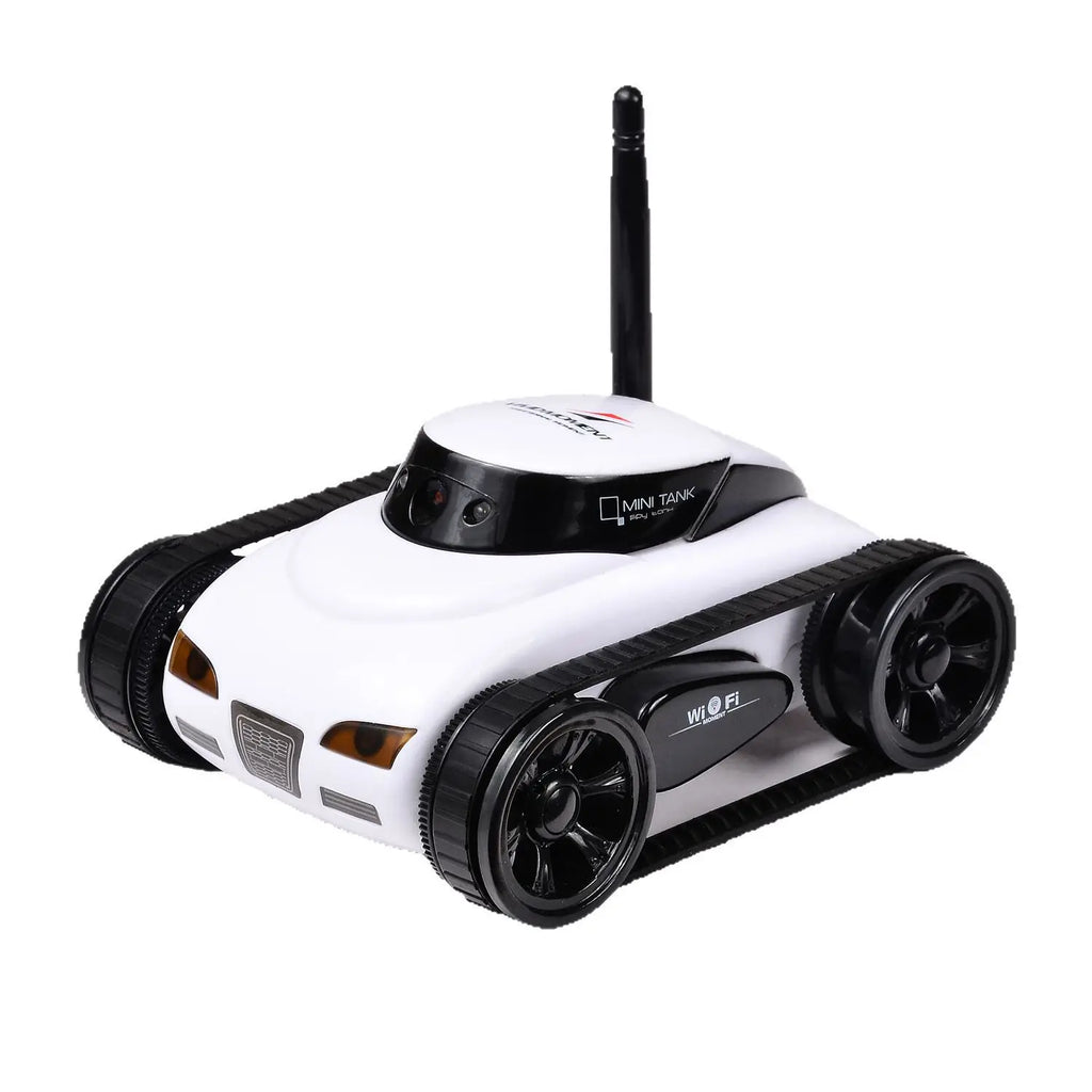 Fjernstyret bæltekøretøj med kamera og WiFi | TrackRover