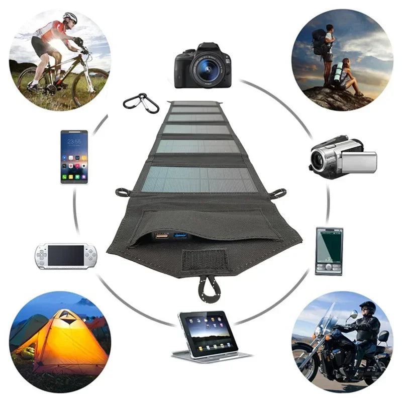Soloplader Foldbar USB Camping Outdoor | SunFold
