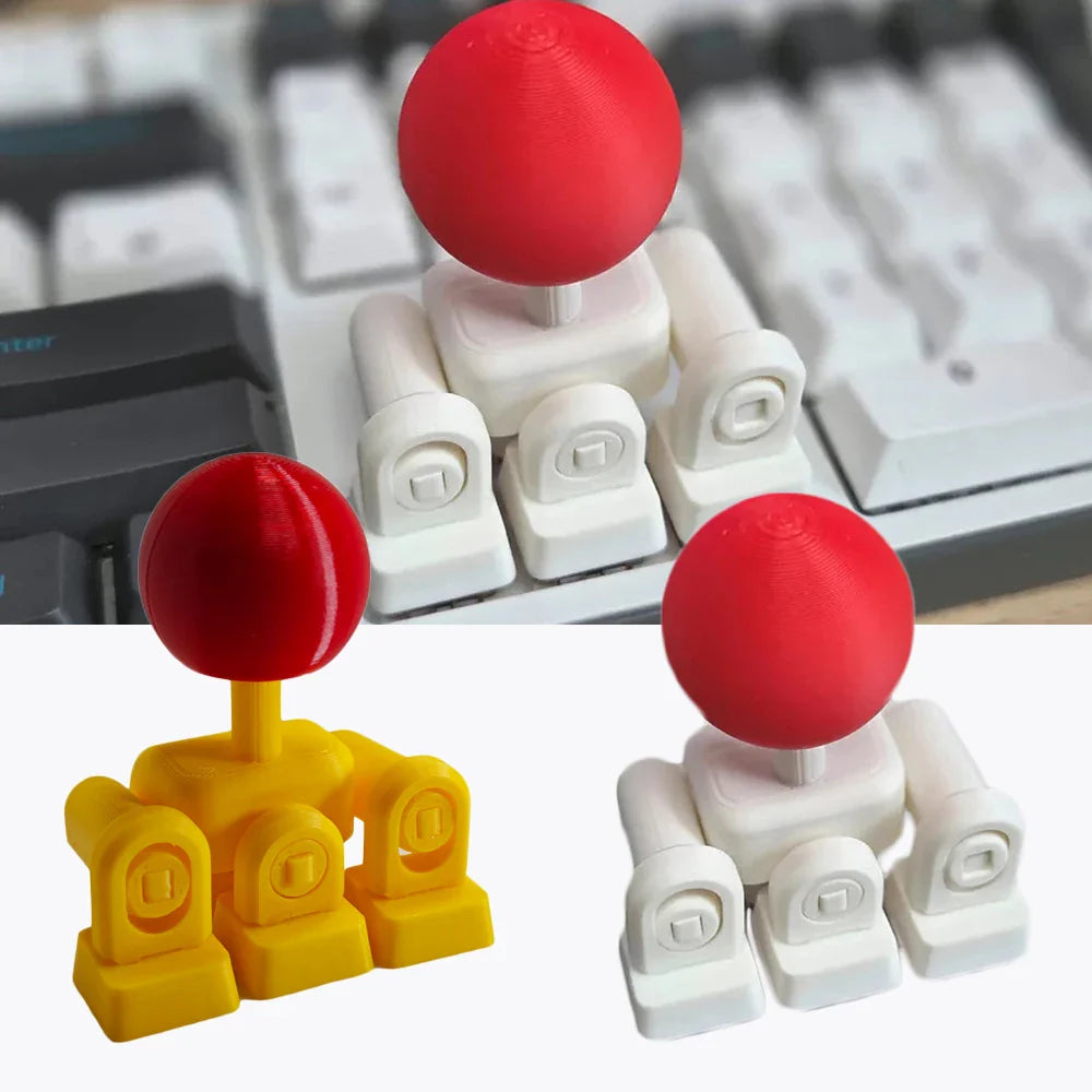Tastatur-joystick med 4-vejs gamingstyring KeyGlide