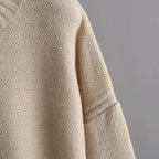 Strik Sæt Oversized Komfort Casual | Norixa