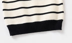 Kenvor Lio Unisex Børnesweater Stribet Langærmet Varm Vinter Komfort