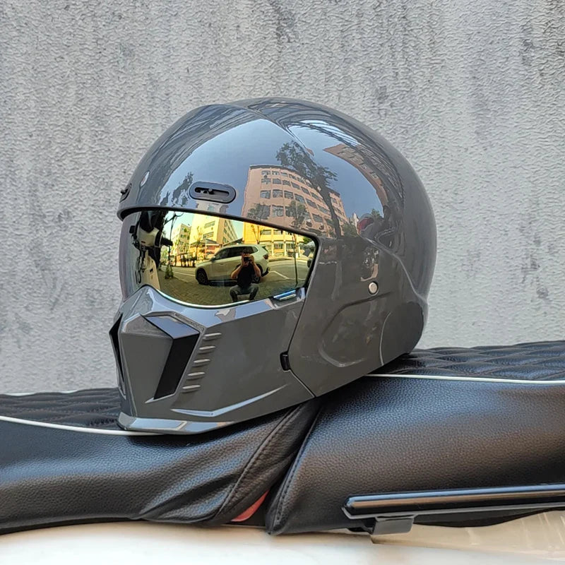 Motorcykelhjelm Full Face Visir ABS | Velorum