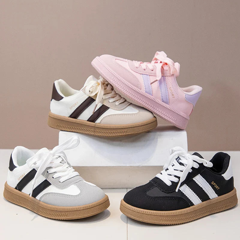 Børnesneakers Velcro Skridsikker Komfort Hverdag | Ravelo