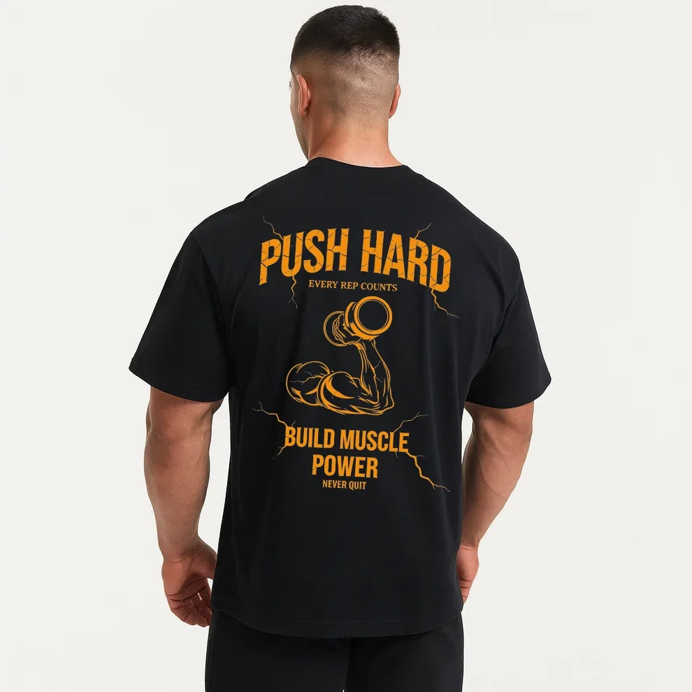 Norex GYM  – Åndbar Bomulds T-shirt med Fugttransporterende Komfort til Forår og Sommer