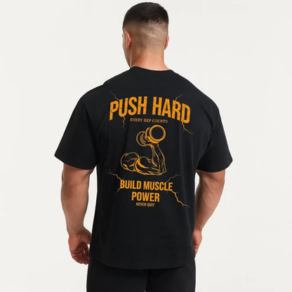 Norex GYM  – Åndbar Bomulds T-shirt med Fugttransporterende Komfort til Forår og Sommer