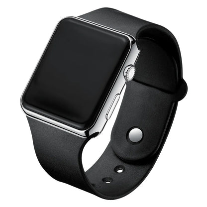Digitalt Armbåndsur LED Display Silikonerem | Orvado