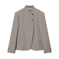 Blazer Stand Collar Casual Lightweight | Elvyn