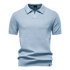 Aldric Mason Klassisk Kortærmet Polo Shirt Til Sommer Herre