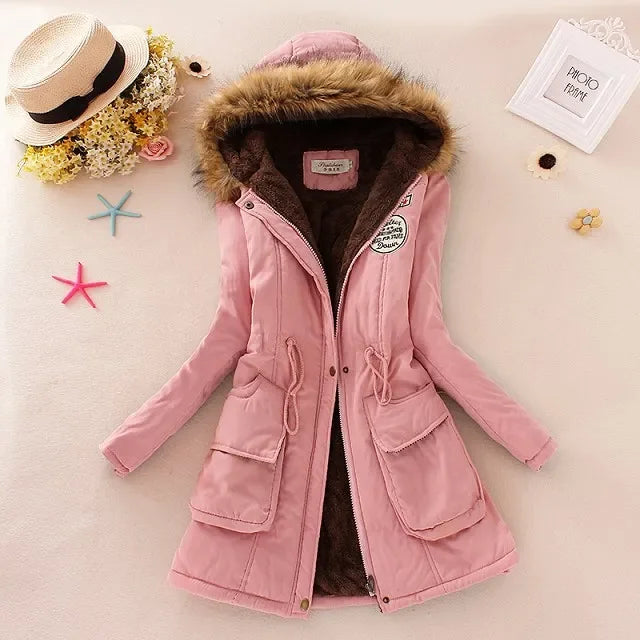 Vinterparka Justerbar Talje Foret Polyester | Irene