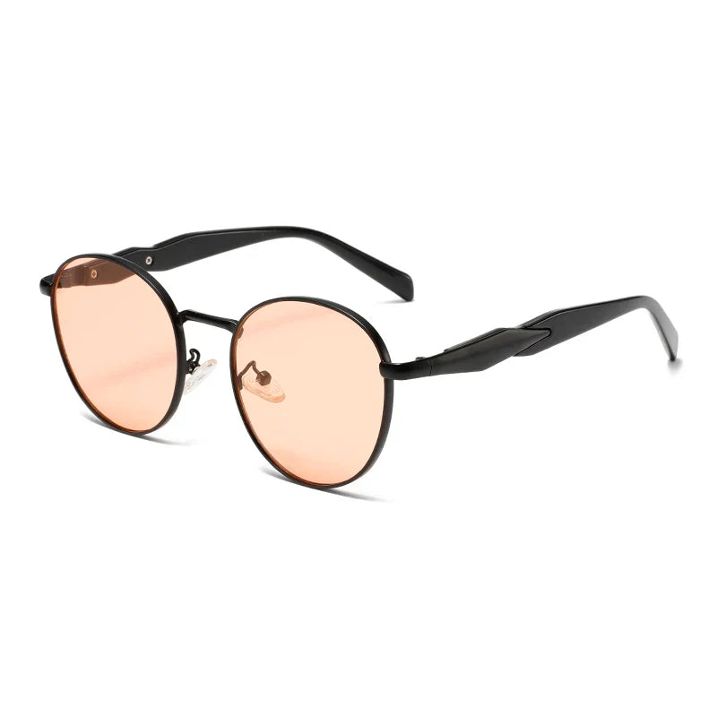 Solbriller Runde UV400 Tortoiseshell Stel | Ravion