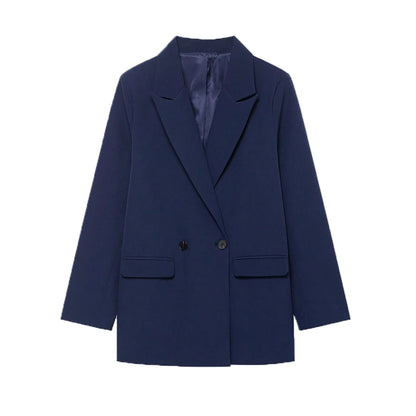 Blazer Loose Double Breasted Casual | Virel