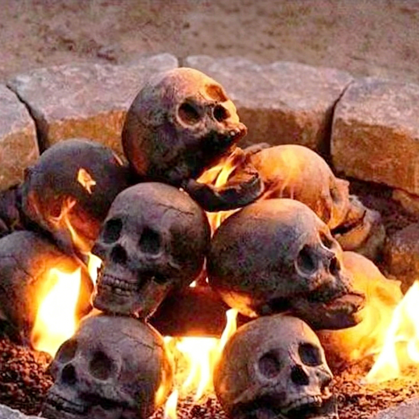 Kraniedekoration Keramisk Gothic Interiør | SkullCraft