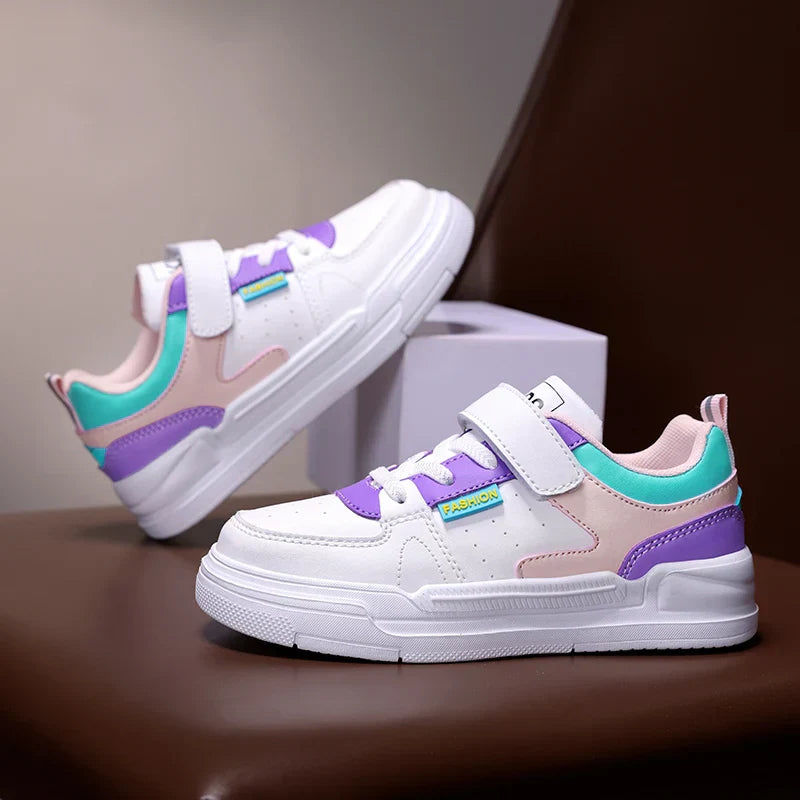 Børnesneakers Velcro Stabil Sål Hverdagsbrug | Corvado