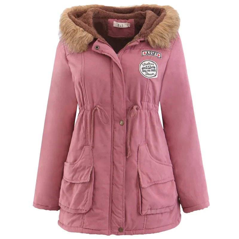 Vinterparka Justerbar Talje Foret Polyester | Irene