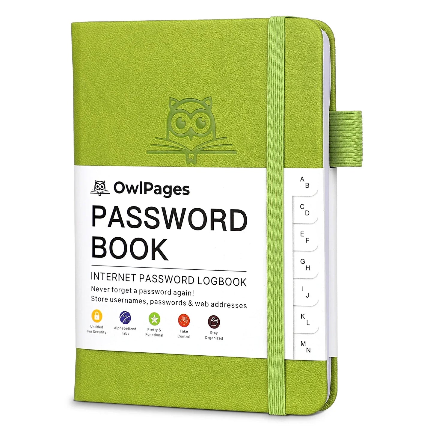 Passwordbog Alfabetisk Hardcover | SecureVault