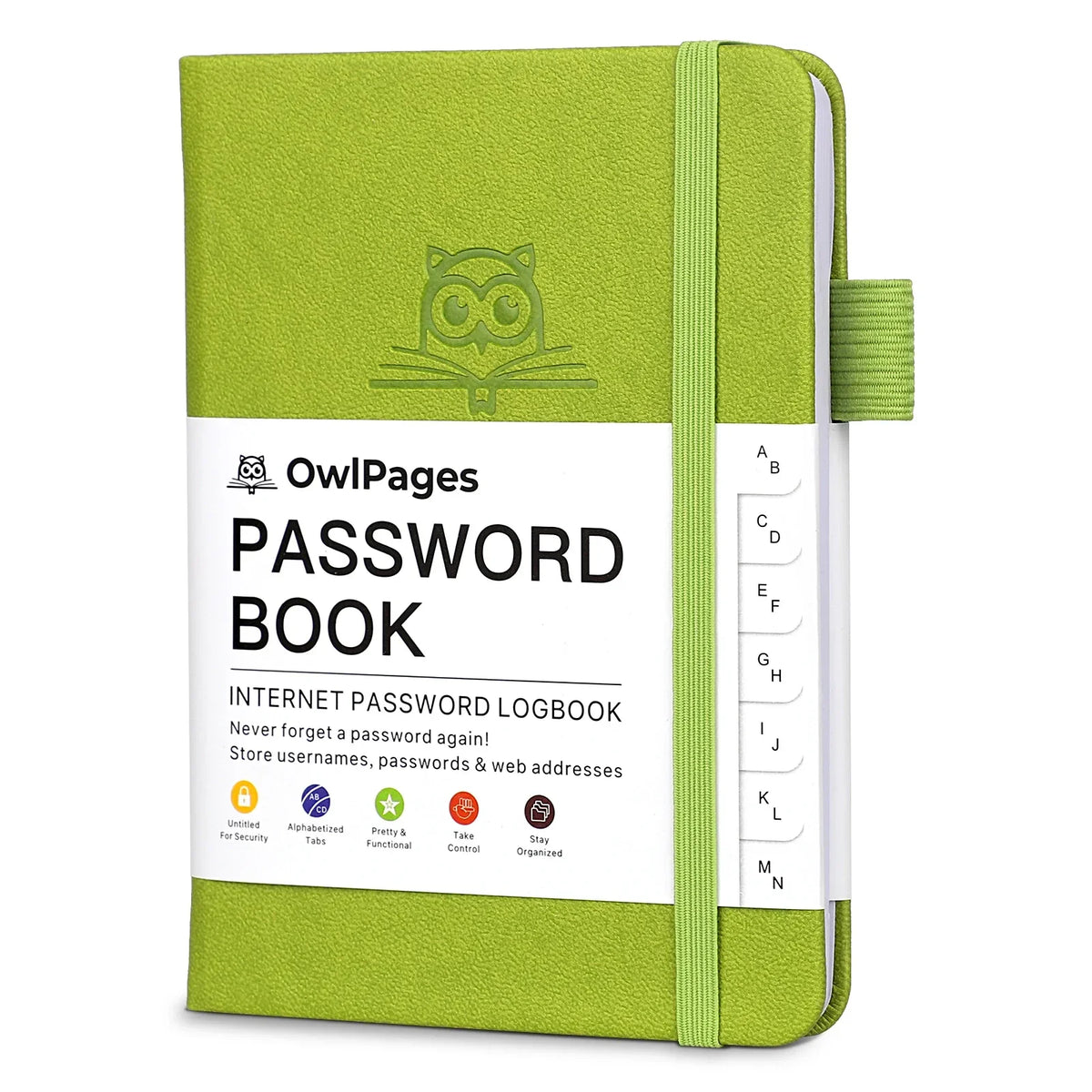 Passwordbog Alfabetisk Hardcover | SecureVault