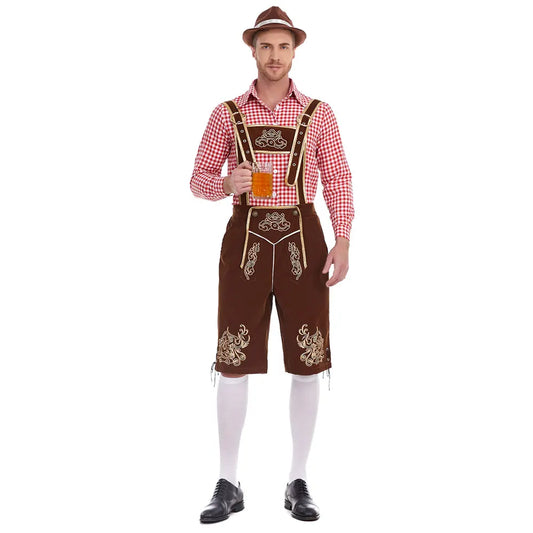 Oktoberfest Kostume Klassisk Polyester Festsæt | Dietmar