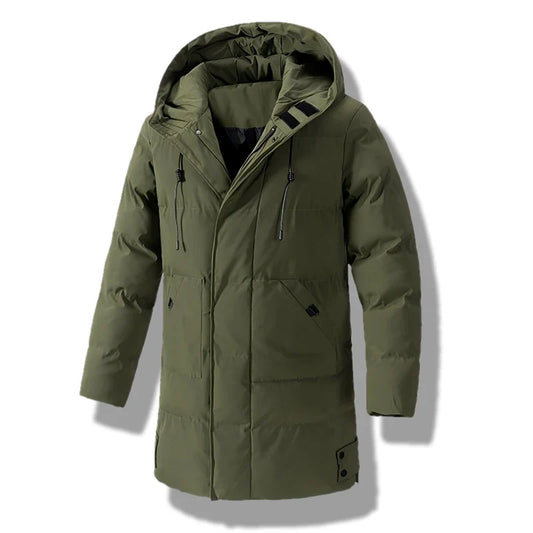 Vinterjakke Foret Hætte Polyester | Falken