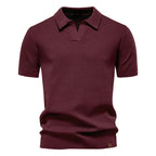 Aldric Mason Klassisk Kortærmet Polo Shirt Til Sommer Herre