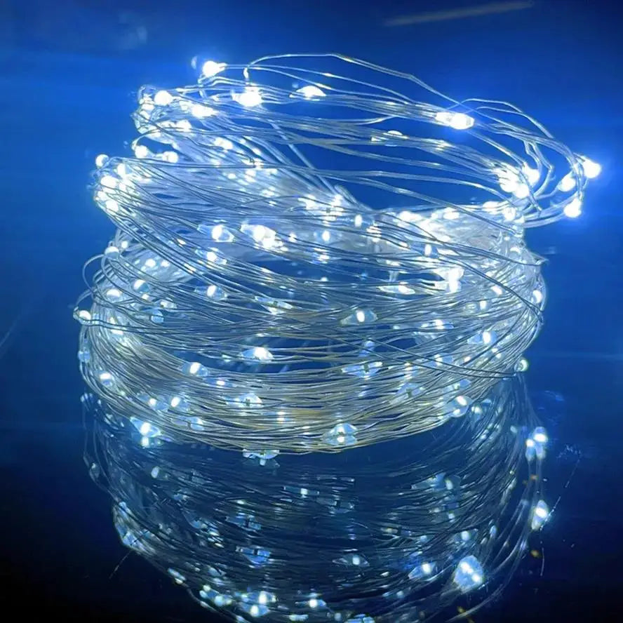 Fleksibel USB LED-lyskæde med kobbertråd til dekorativ belysning | Lumas