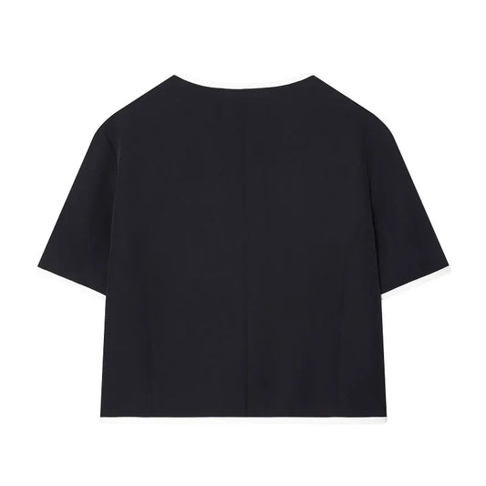 Cropped Blazer Praktiske Lommer | Eliah