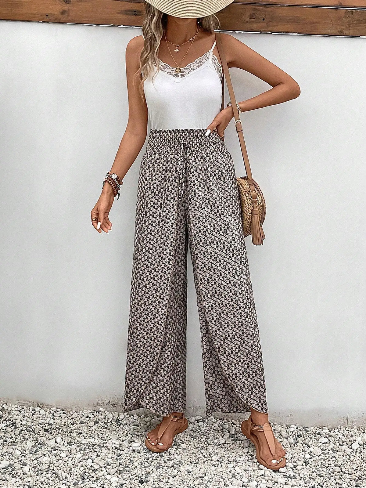 Dame Culotte Paisley Regular Fit | Lureza
