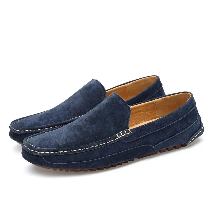 Herre Loafers Ruskind Åndbare Slip-on | Landon