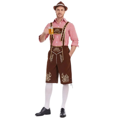 Oktoberfest Kostume Klassisk Polyester Festsæt | Dietmar
