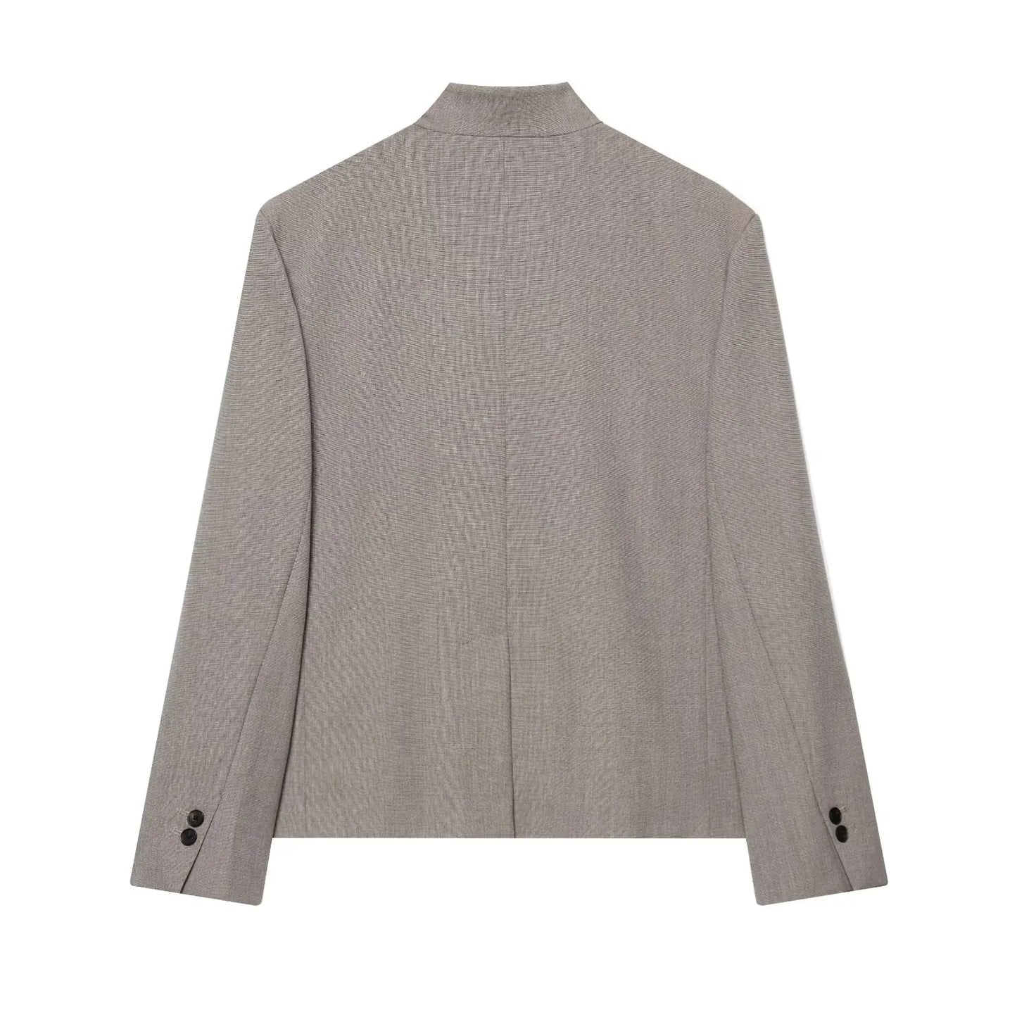 Blazer Stand Collar Casual Lightweight | Elvyn