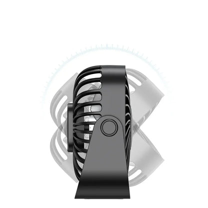 USB Bordventilator 360° Justerbar | AeroPulse