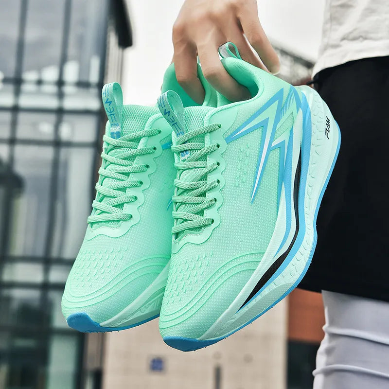 Lekkie unisex buty sportowe z siateczką i gumową podeszwą | Orea