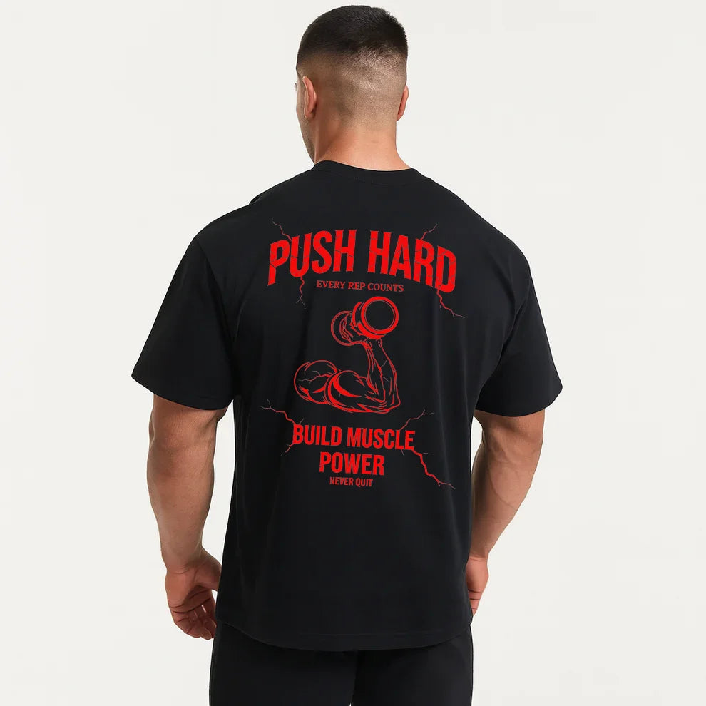 Norex GYM  – Åndbar Bomulds T-shirt med Fugttransporterende Komfort til Forår og Sommer