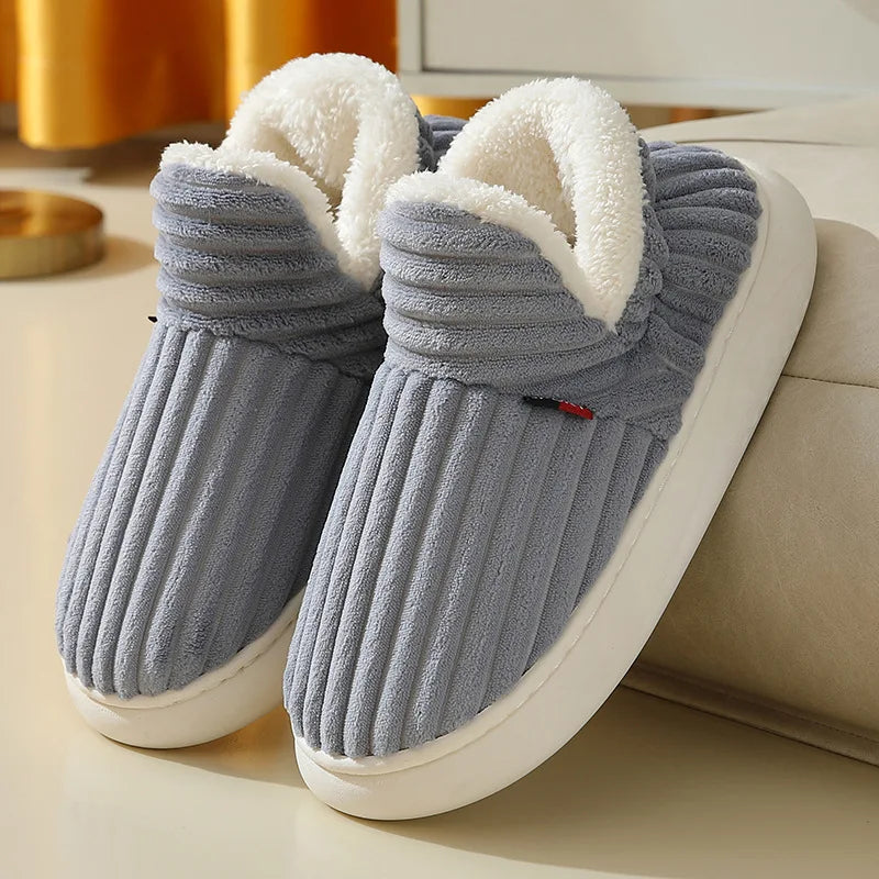 Hjemmesko Fleece Komfort Slip-On | Aura
