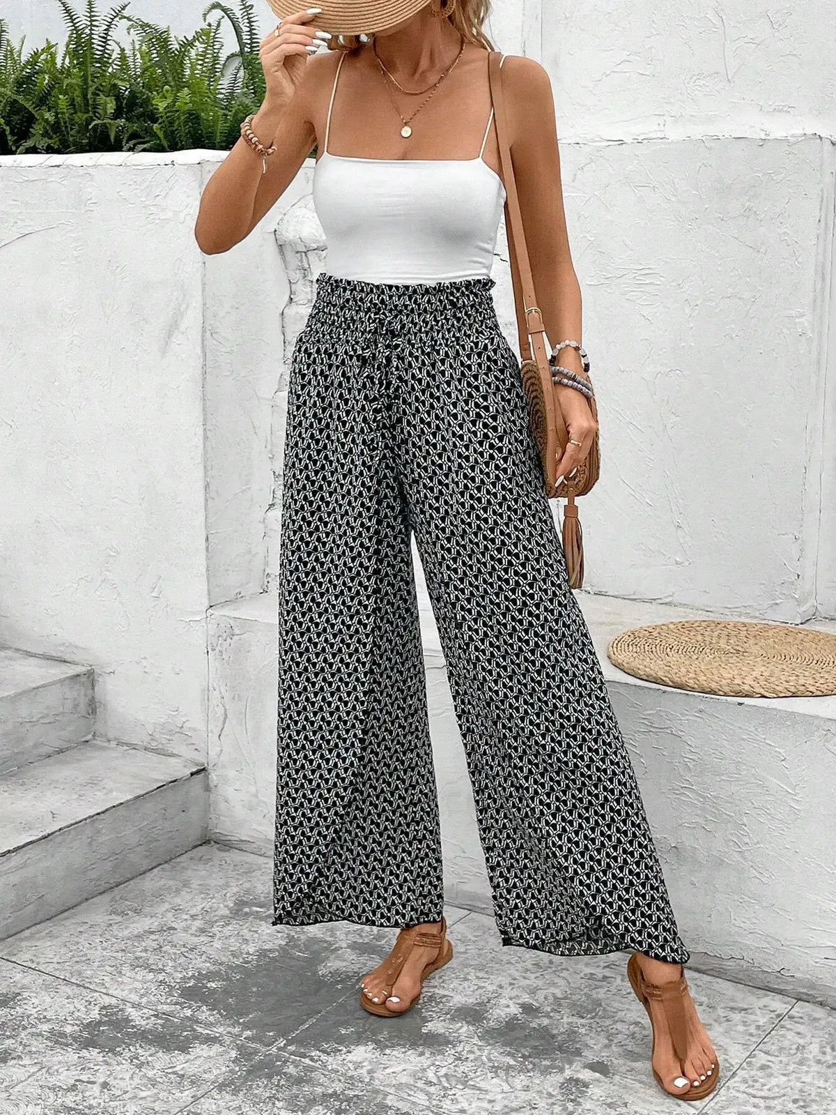 Dame Culotte Paisley Regular Fit | Lureza