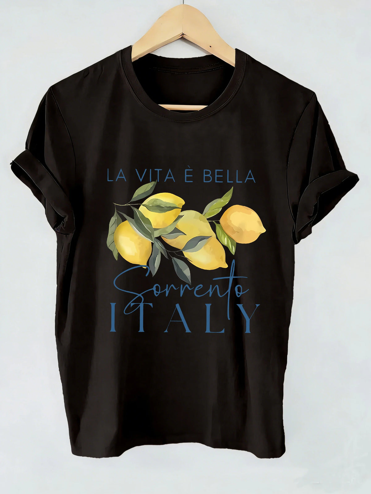 T-shirt Frugt Print Casual Sommer | Orvyn