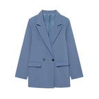 Blazer Loose Double Breasted Casual | Virel