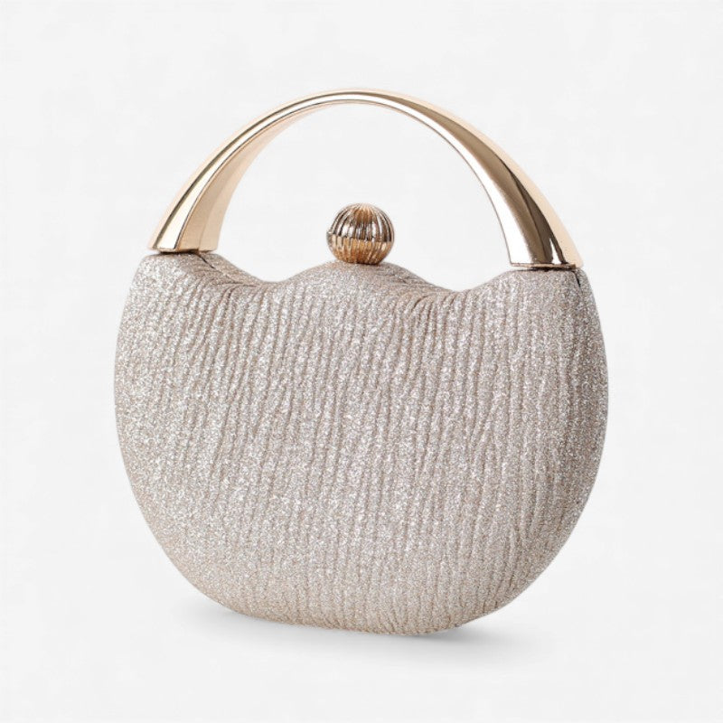 Clutch taske med lynlås og håndtag kompakt design | Rovira