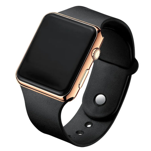 Digitalt Armbåndsur LED Display Silikonerem | Orvado