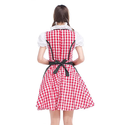 Dirndl Traditionelt Polyester Oktoberfest | Waldina